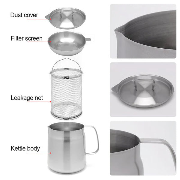304 Stainless Steel, Large Capacity, Versatile Oil Filter Vessel( Free shipping )