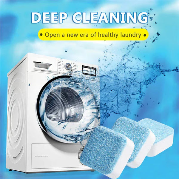 π§Ό BUY 2 GET 3 FREE! β¨ Washing Machine Deep Cleaner Tablets β Eliminates 99% Germs, Removes Odors & Prevents Mold π§½