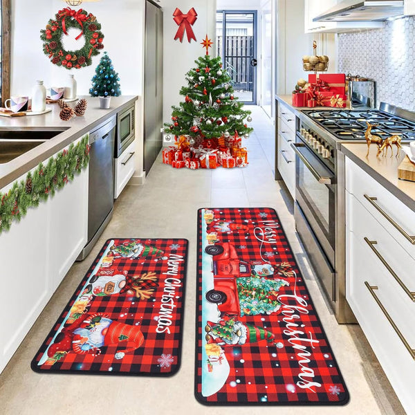 π₯ Christmas Themed Kitchen Mat
