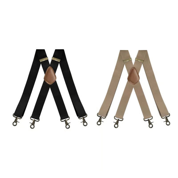 πΌ Comfortable 4βClip Work Suspenders for Men