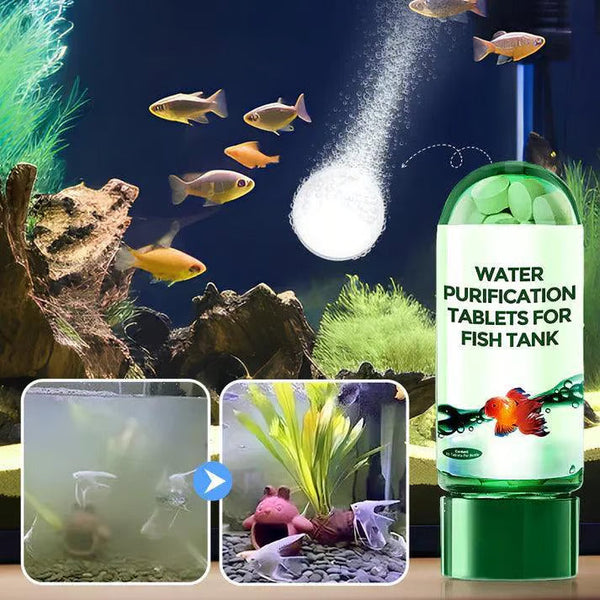 š„Hot saleā»ļøš§Powerful Aquarium Water Purification Tablet