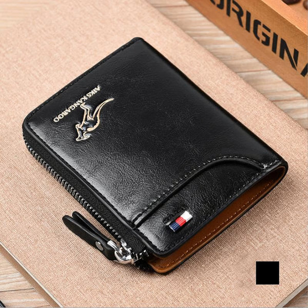 π-Men Wallet Zipper Purse ( RFID PROTECTED )