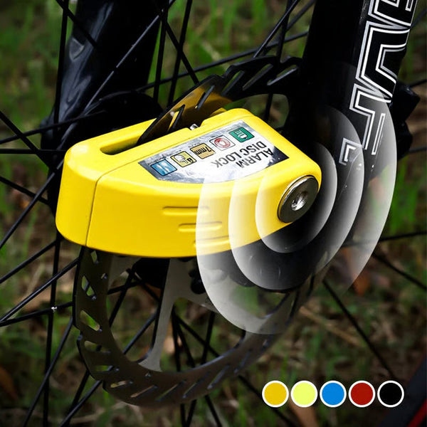 π Motorcycle/Bicycle Disc Brake Lock with Alarm | Instant Security, Effective Deterrent π¨
