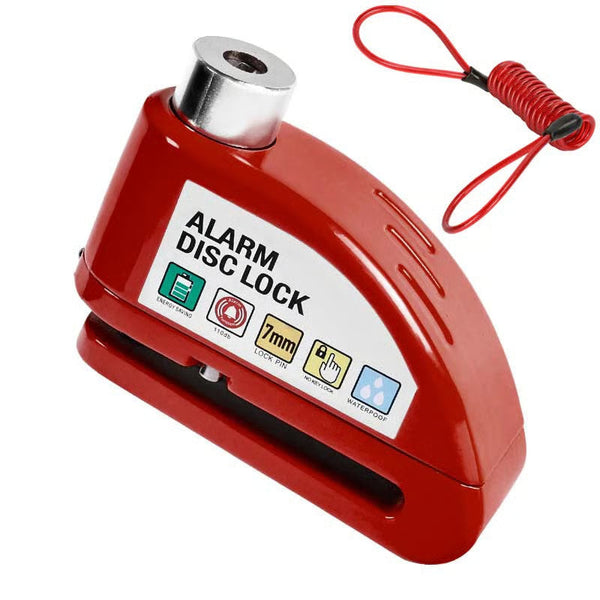 π Motorcycle/Bicycle Disc Brake Lock with Alarm | Instant Security, Effective Deterrent π¨