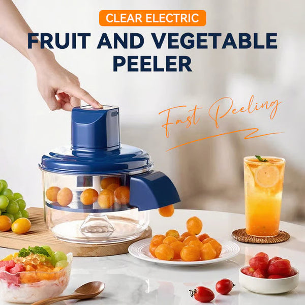 π Special Offers for Christmas πTransparent Electric Fruit and Vegetable Peeler