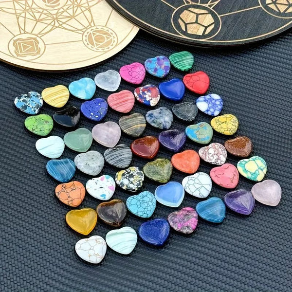 🌹❤️Thanksgiving Day, Christmas Day Birthday, wedding, anniversary, Gift ❤️🌹🌹 Heart-shaped crystal (30 pieces)