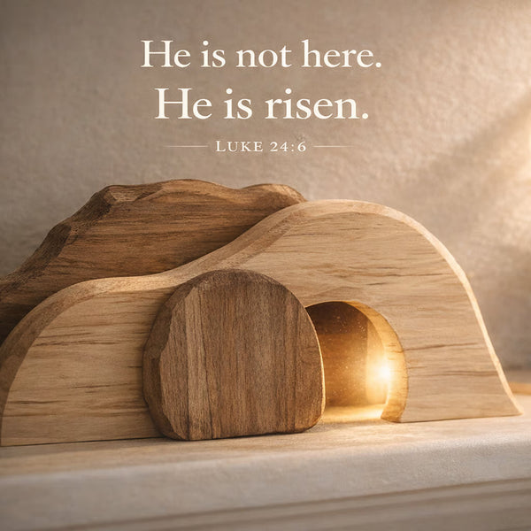 π₯ The Wooden Resurrection Cross & Empty Tomb That Reminds Your Family What Easter Is Really About