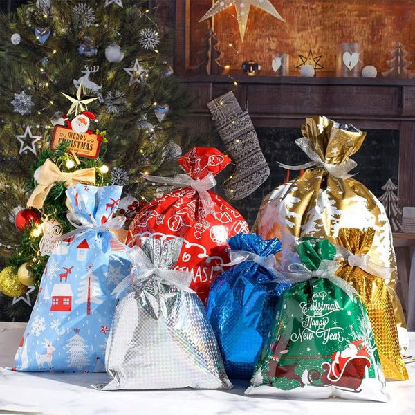 π Tie rope Christmas Gift Bags