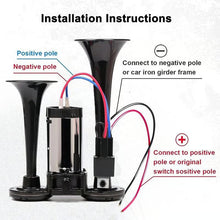 🚨135dB Super Loud 12V Train Air Horn – Safe, Durable & Easy Install! 🚛🎺