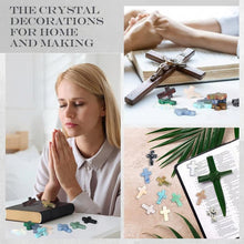 ✝️50 Piece Handmade Natural Crystal Crosses