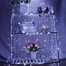 🎅🔥8 Modes 100-600 Christmas LED Firefly Twinkle String Lights