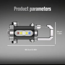 🔥Buy 1 gte 1 free🔥Portable Rechargeable Bright Keychain Flashlight
