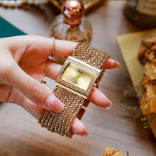 🎄🎁Christmas Special Offer: 50% OFF💥Ladies Rhinestone Quartz Square Watch