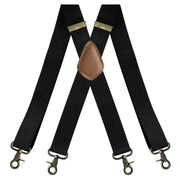 💼 Comfortable 4‑Clip Work Suspenders for Men