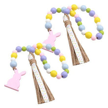 Easter Tassel Beaded Pendant
