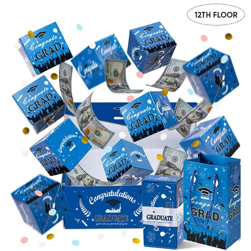 Graduation Pop Up Gift Box