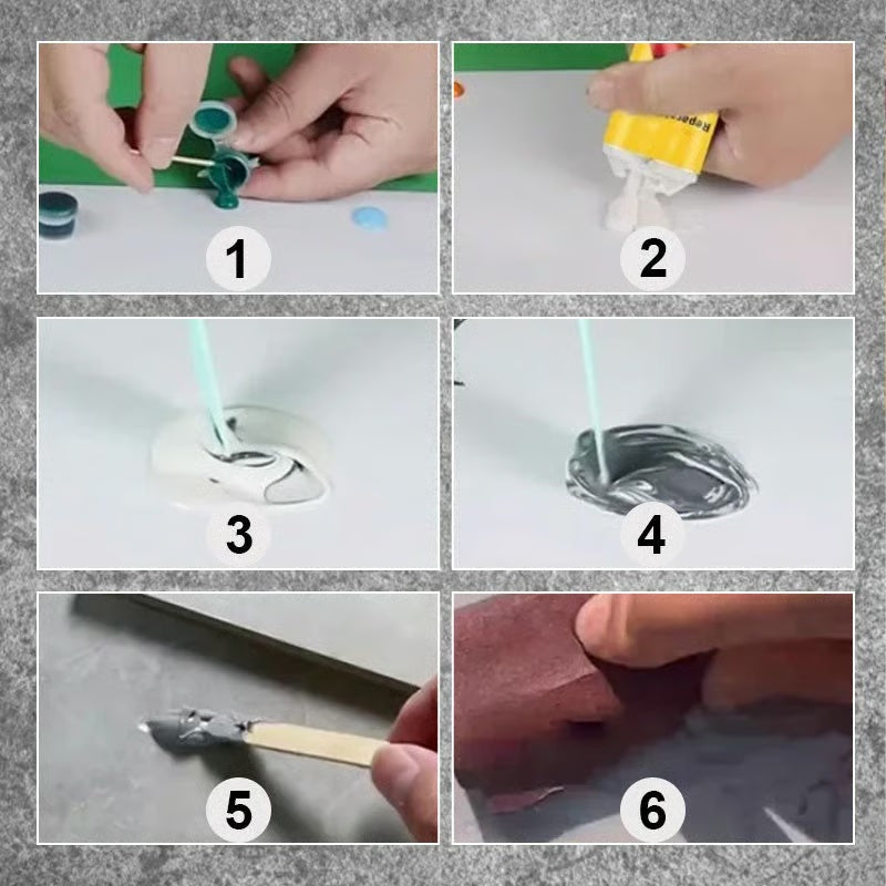 🔥Hot Sale 50% OFF✨Multifunctional Tile Stone Crack Repair Kit