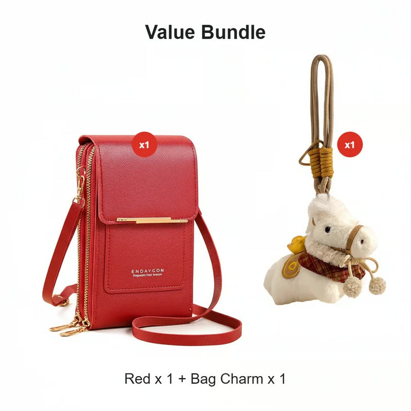 🔥Hot Sale 56% OFF -🎁Women's Touch Screen Mobile Phone Messenger bag