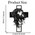 🔥🔥Jesus Cross Iron Sign Christ Wall Art Decor✝️🖼️ Elevate Your Space with Spiritual Elegance 🙌✨