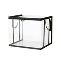 Large Clear Thick Plastic Storage Box with Hinged Lid