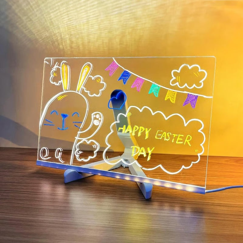 ✨LED Note Board with Colors🎨