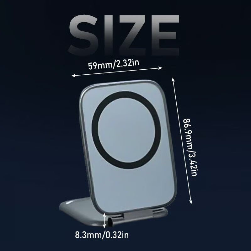 ✨Magnetic Strong-Hold Phone Mount—Sticks Like a Magnet, Stands Like a Rock!📱⚡