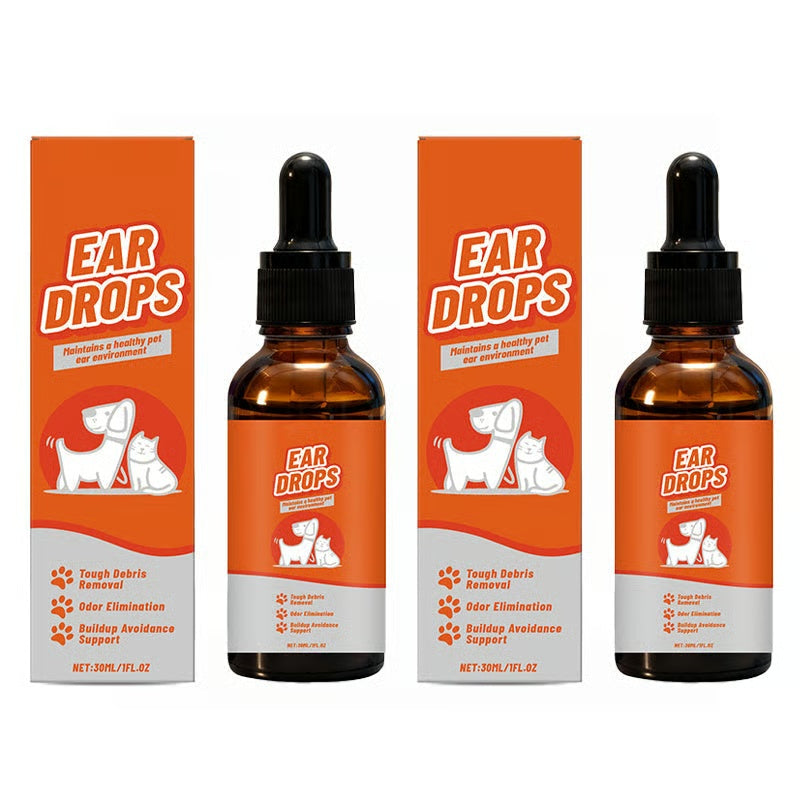 Natural Dog & Cat Ear Drop for Itching & Wax Build-Up