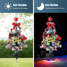 🎄Solar Christmas Tree Stake Lights