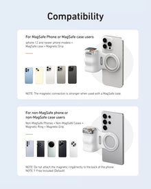TELESIN Fun Shot Magnetic Phone Camera Grip