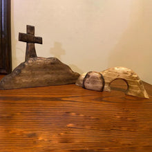 🐰The empty tomb Easter Scene and Cross